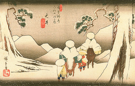 paysage d’Hiroshige