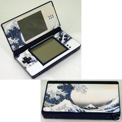 nintendo ds skin hokusai