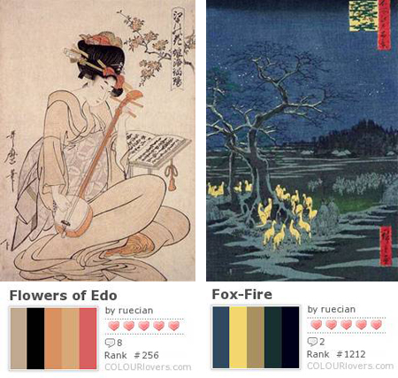 couleurs de l’estampe japonaise