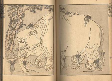 éléphant d’Hokusai