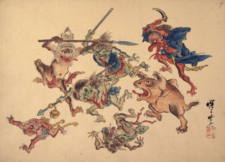 monstres de kyosai
