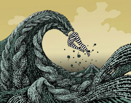 la grande vague de yuko shimizu