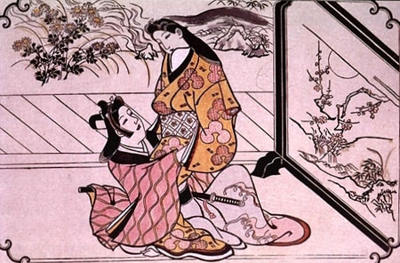 estampe de Moronobu