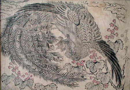 Monstre chinois d\'Utamaro